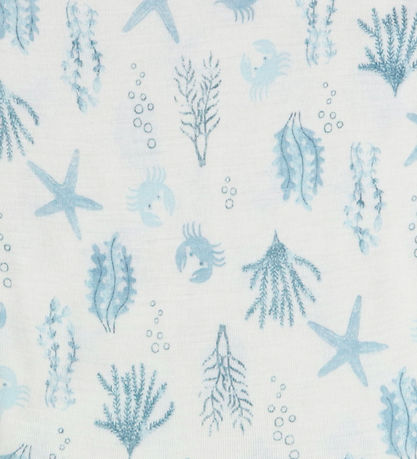 Joha Body u/æ - Uld - Lyseblå m. Print