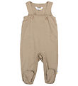 Joha Sparkedragt m. Seler/Fødder - Uld/Silke - Beige Joha Sparkedragt m. Seler/Fødder - Uld/Silke - Beige
