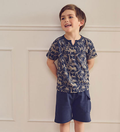 Müsli Sweatshorts - Cargo - Night Blue