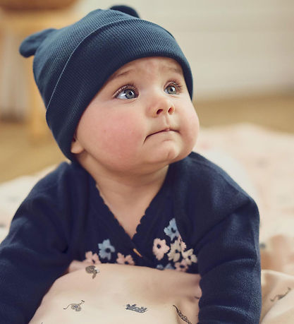 Müsli Hue - Rib - Cozy Me Bear - 2-lags - Night Blue Müsli Hue - Rib - Cozy Me Bear - 2-lags - Night Blue