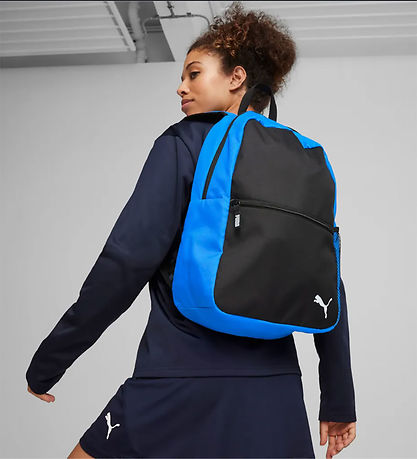 Puma Rygsæk - TeamGoal - Electric Blue Lemonade/Sort 