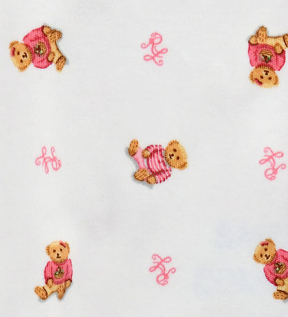 Polo Ralph Lauren Gaveæske - 3 Dele - Hvid/Rosa m. Bamser Polo Ralph Lauren Gaveæske - 3 Dele - Hvid/Rosa m. Bamser