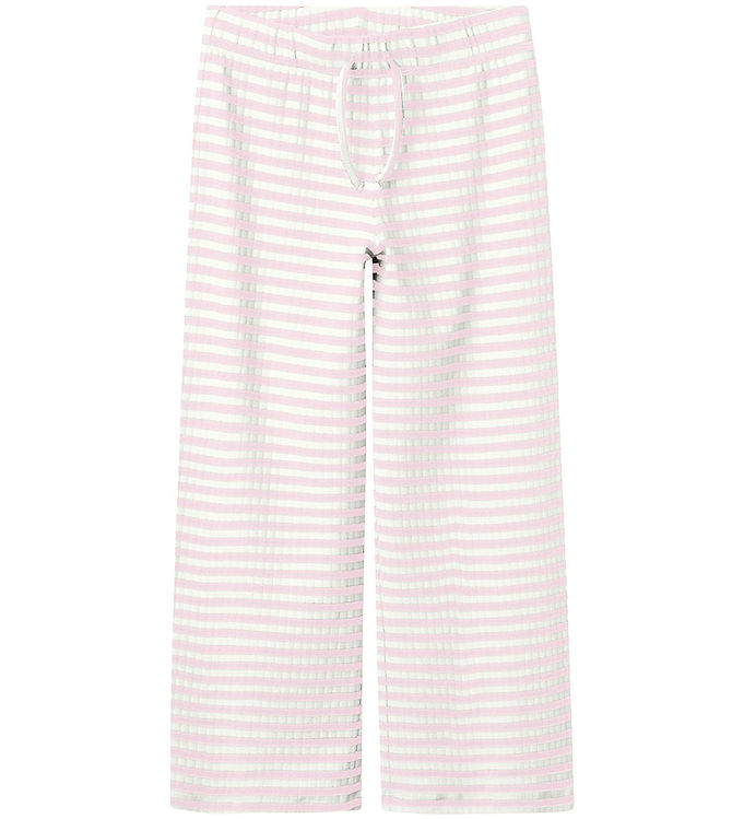 Name It Bukser - Noos - NkfSuraja - Parfait Pink/Bright White