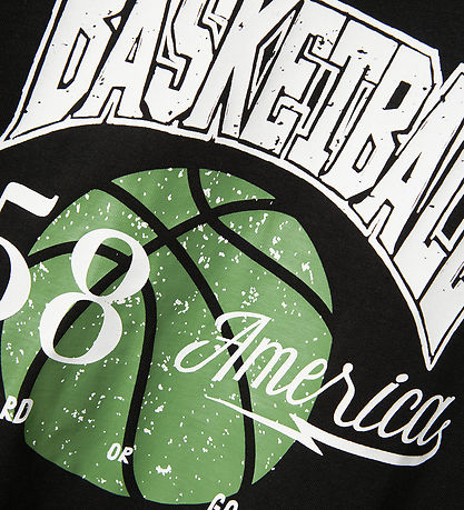 Name It T-shirt - NkmBennibo - 2-pak - Lucent White/Sort Name It T-shirt - NkmBennibo - 2-pak - Lucent White/Sort