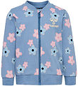 Hummel Cardigan - hmlRinna - Faded Denim m. Blomster Hummel Cardigan - hmlRinna - Faded Denim m. Blomster