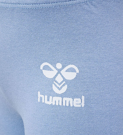 Hummel Leggings - hmlMino - Faded Denim/Marshmallow Hummel Leggings - hmlMino - Faded Denim/Marshmallow