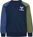 Hummel Sweatshirt - hmlAssym - Black Iris m. Logo Hummel Sweatshirt - hmlAssym - Black Iris m. Logo