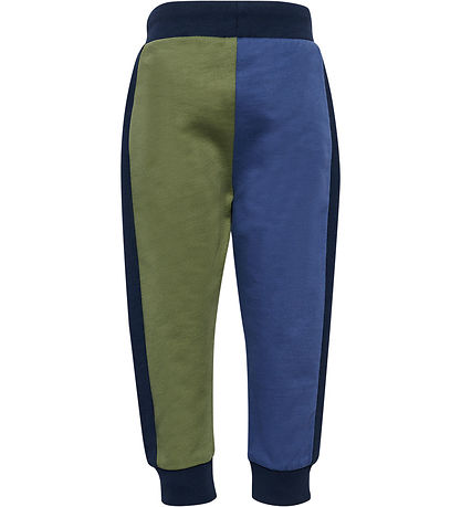 Hummel Sweatpants - hmlAssym - Black Iris m. Logo