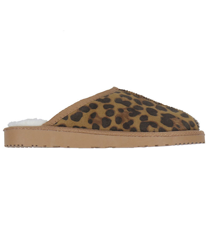 LMTD Hjemmesko - Loafers - NlnTeddy - Mocha Meringue/LEO