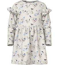 Name It Kjole - NmfBela - Peyote Melange Name It Kjole - NmfBela - Peyote Melange