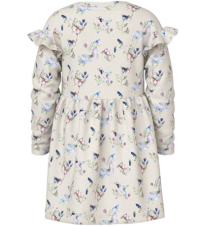 Name It Kjole - NmfBela - Peyote Melange Name It Kjole - NmfBela - Peyote Melange