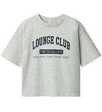 Name It T-shirt - NkfBekaren - Light Grey Melange Name It T-shirt - NkfBekaren - Light Grey Melange