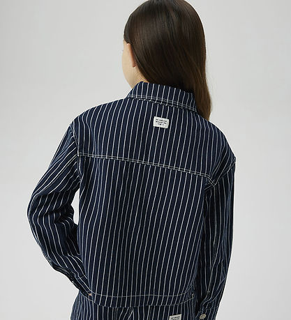 Name It Denimjakke - NkfZoe - Navy Blazer Stripes