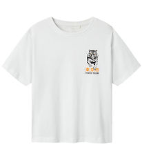Name It T-shirt - NkmBennibo - Lucent White Name It T-shirt - NkmBennibo - Lucent White