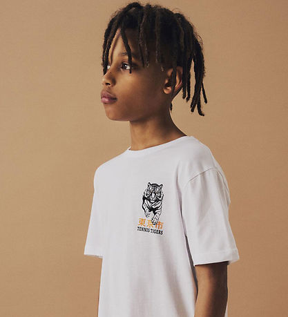 Name It T-shirt - NkmBennibo - Lucent White Name It T-shirt - NkmBennibo - Lucent White