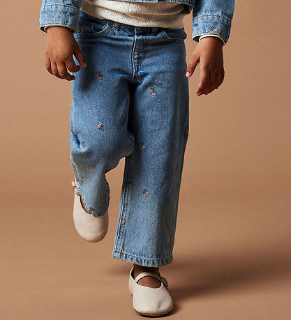 Name It Jeans - Wide - NmfRose - Light Blue Denim Name It Jeans - Wide - NmfRose - Light Blue Denim
