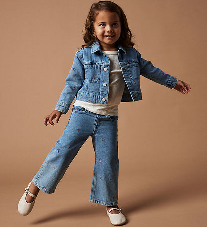 Name It Jeans - Wide - NmfRose - Light Blue Denim Name It Jeans - Wide - NmfRose - Light Blue Denim