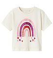 Name It T-shirt - NmfBetria - Sea Salt