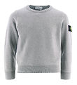 Stone Island Sweatshirt - Gråmeleret Stone Island Sweatshirt - Gråmeleret