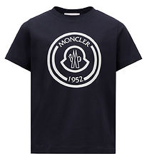 Moncler T-shirt - Navy m. Print Moncler T-shirt - Navy m. Print
