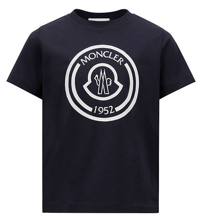 Moncler T-shirt - Navy m. Print Moncler T-shirt - Navy m. Print