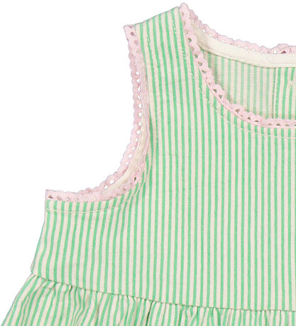 MarMar Kjole - Daely - Cale Green Stripe