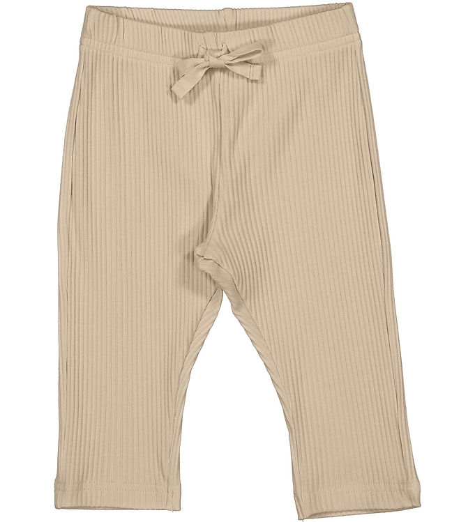 MarMar Bukser - Rib - Modal - Pitti - Stone Wall