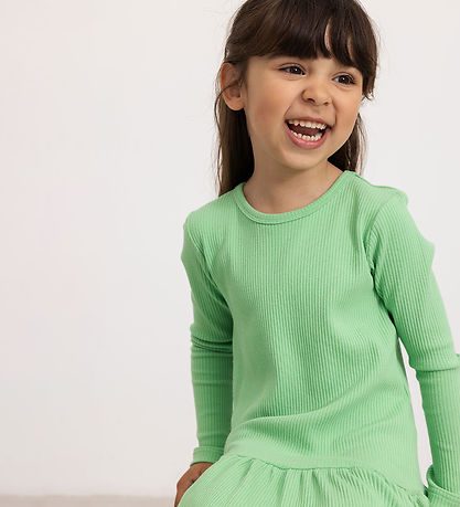 MarMar Kjole - Rib - Modal - Diro - Cale Green MarMar Kjole - Rib - Modal - Diro - Cale Green