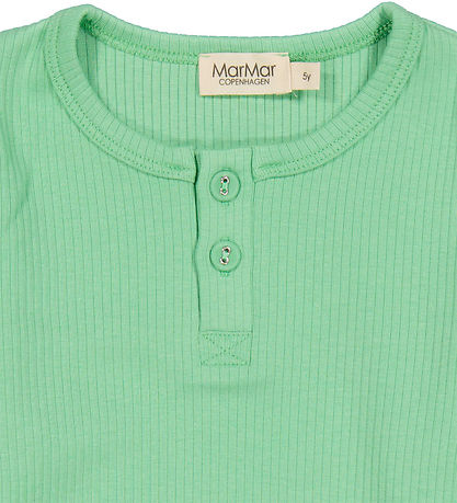 MarMar Bluse - Rib - Modal - Cale Green MarMar Bluse - Rib - Modal - Cale Green