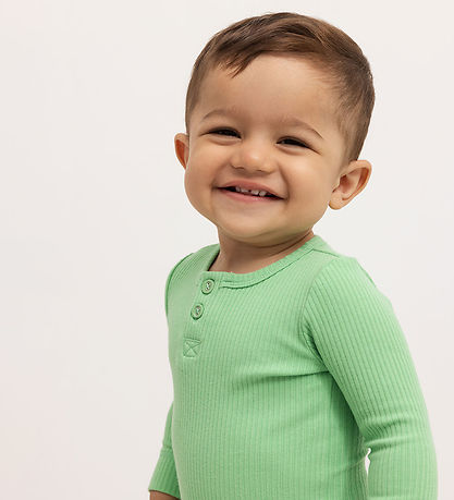 MarMar Bluse - Rib - Modal - Cale Green MarMar Bluse - Rib - Modal - Cale Green