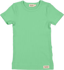 MarMar T-shirt - Rib - Modal - Plain - Cale Green MarMar T-shirt - Rib - Modal - Plain - Cale Green