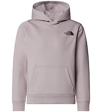 The North Face Hættetrøje - Box- Moonstone Grey m. Print The North Face Hættetrøje - Box- Moonstone Grey m. Print