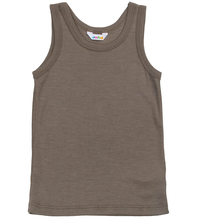 Joha Undertrøje - Uld/Silke - Brun