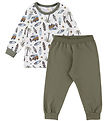 Joha Nattøj - Off White m. Print Joha Nattøj - Off White m. Print