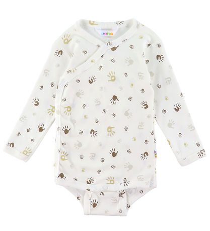 Joha Slå-om Body l/æ - Off White m. Print
