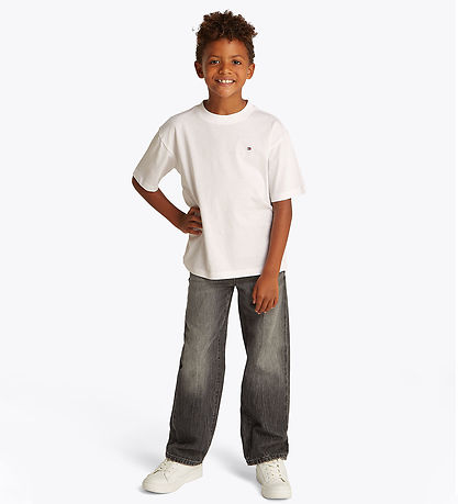 Tommy Hilfiger T-shirt - Essential Archive - Hvid