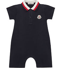 Moncler Summer Romper - Navy Moncler Summer Romper - Navy
