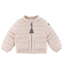 Moncler Dunjakke - Lans - Rosa Moncler Dunjakke - Lans - Rosa