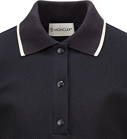 Moncler Kjole - Navy m. Hvid Moncler Kjole - Navy m. Hvid