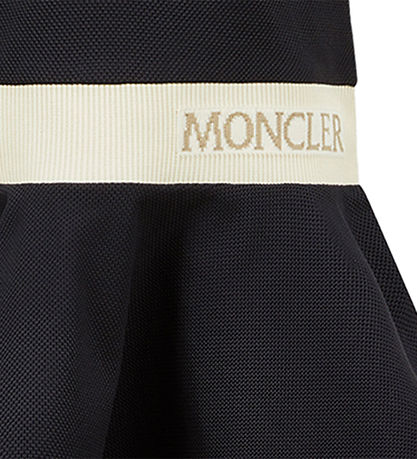Moncler Kjole - Navy m. Hvid Moncler Kjole - Navy m. Hvid