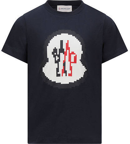 Moncler T-shirt - Navy m. Logo Moncler T-shirt - Navy m. Logo