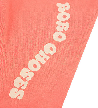 Bobo Choses Leggings - Wavy - Coral Pink Bobo Choses Leggings - Wavy - Coral Pink