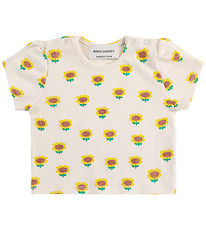Bobo Choses T-shirt - Rib - Sunflower - Beige Bobo Choses T-shirt - Rib - Sunflower - Beige