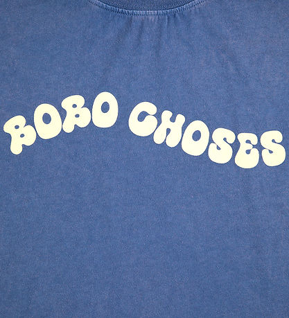 Bobo Choses T-shirt - Wavy - Blue
