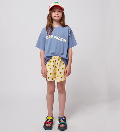 Bobo Choses T-shirt - Wavy - Blue