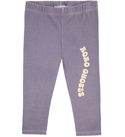 Bobo Choses Leggings - Wavy - Navy Blue Bobo Choses Leggings - Wavy - Navy Blue