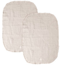 Sebra Pusleunderlag - 2-pak - Musselin - Birchbark Rose Sebra Pusleunderlag - 2-pak - Musselin - Birchbark Rose