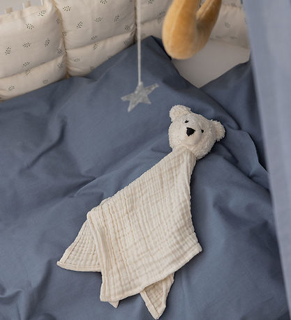 Sebra Sengetøj - Baby - Forest Lake Blue