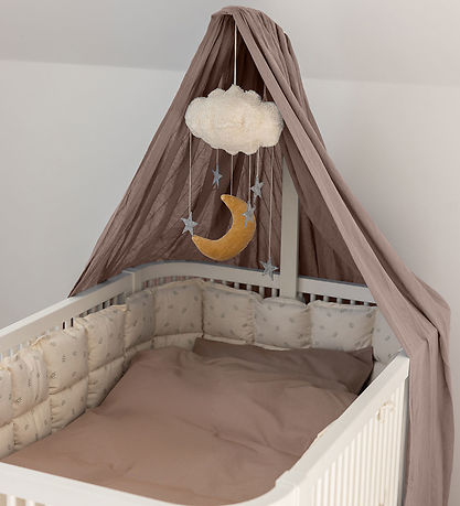 Sebra Sengehimmel - Sky - Dobbyvævet - Jetty Beige Sebra Sengehimmel - Sky - Dobbyvævet - Jetty Beige