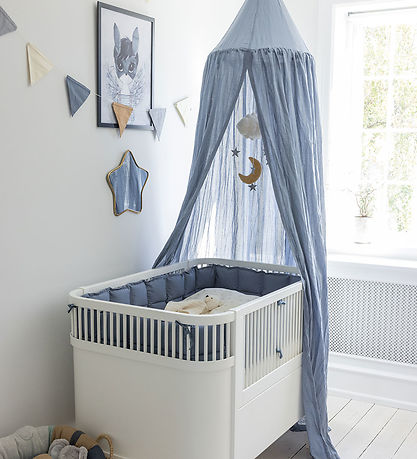 Sebra Flagranke - Dobbeltsidet - 300 cm - Forest Lake Blue